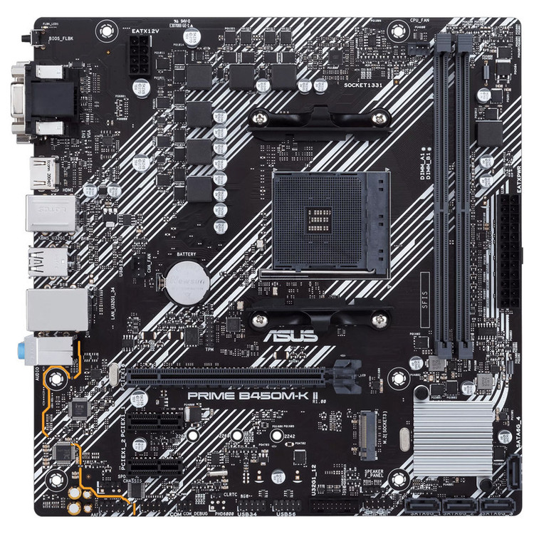 مادربرد ایسوس مدل PRIME B450M-K II