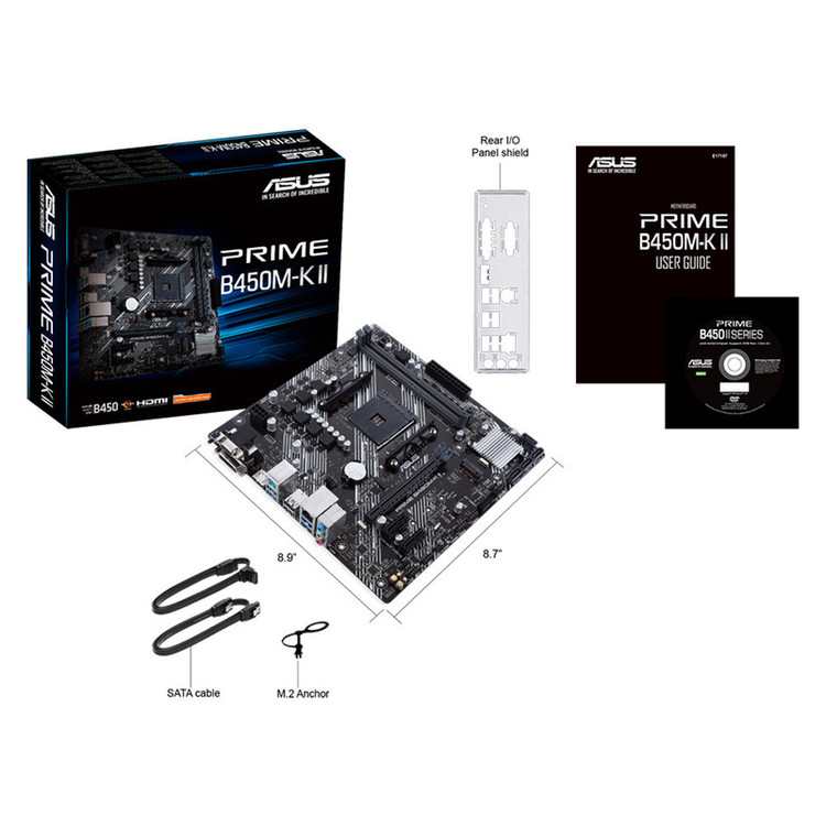 مادربرد ایسوس مدل PRIME B450M-K II
