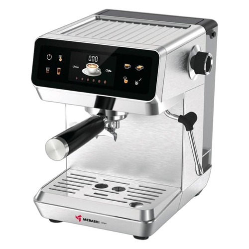 اسپرسوساز 1800 میلیلیتری مباشی مدل ME-ECM2119، مناسب تهیه اسپرسو، کافه لاته، موکا، کاپوچینو، ماکیاتو، ریسترتو، لانگو و امریکانو، مکانیزم نظافت خودکار، سیستم گرم کردن فنجان، سینی چکه گیر، حالت آماده به کار