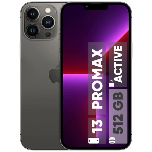 گوشی موبایل اپل مدل iPhone 13 Pro Max A2644 دو سیم کارت ظرفیت 512 گیگابایت و رم 6 - اکتیو