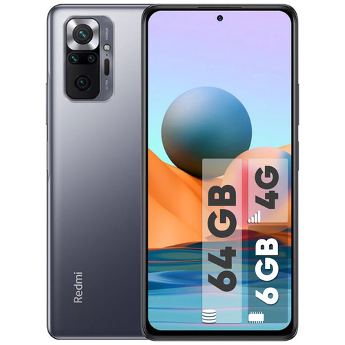 گوشی موبایل شیائومی مدل Redmi Note 10 pro M2101K6G دو سیم کارت ظرفیت 64 گیگابایت و رم 6 گیگابایت