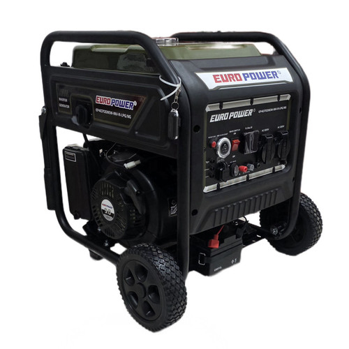 موتور برق گازسوز 9 اسب بخار یورو پاور مدل EP4070DXEW-INV-R-LPG/NG