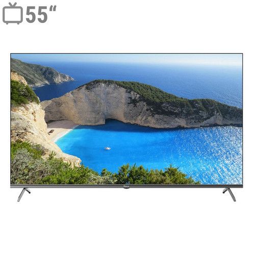 تلویزیون 55 اینچ کیو ال ای دی هوشمند جی پلاس مدل GTV-55SQ758N